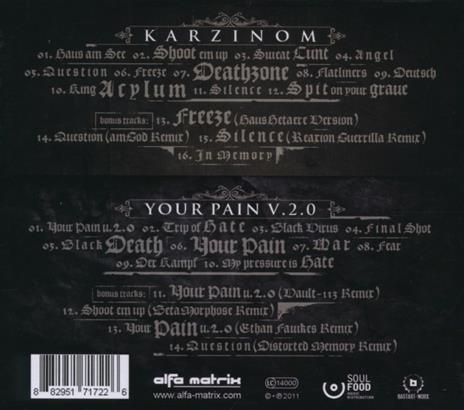 Karzinom - CD Audio di Acylum - 2