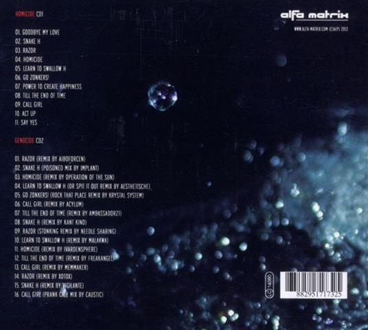 Homicide-Genocide - CD Audio di Suicide Inside - 2