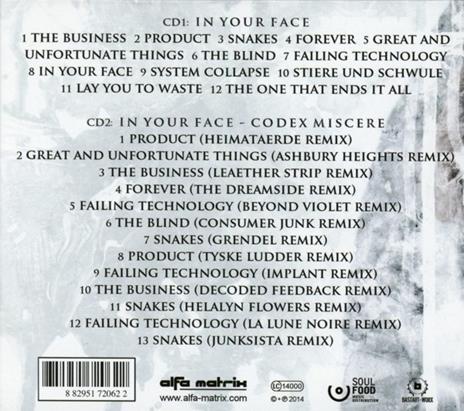 In Your Face - CD Audio di XmH - 2