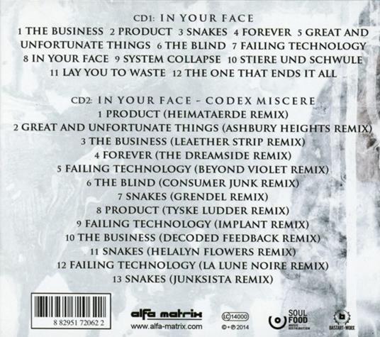 In Your Face - CD Audio di XmH - 2