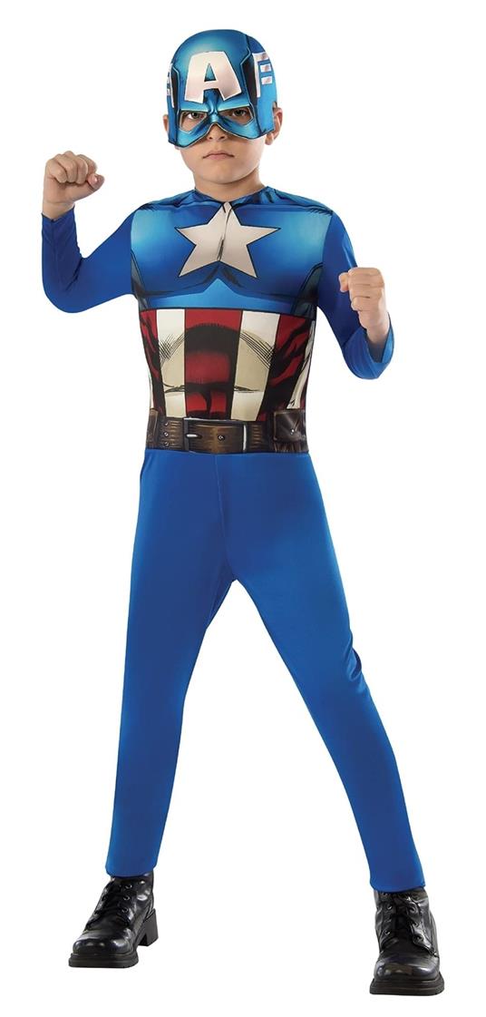 Avengers – Capitan America Costume Multicolore M Rubie' s 610759-m