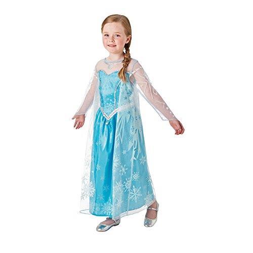 Costume - Carnevale - Halloween - Frozen - Elsa - Cappuccio - Mantello -  Incluso Di Accessori - (130 = 6-7 Anni) : : Giochi e giocattoli