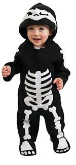 Rubie's Costume Skeletrino Baby Disponibile In Taglia Infant 6/12 Mesi