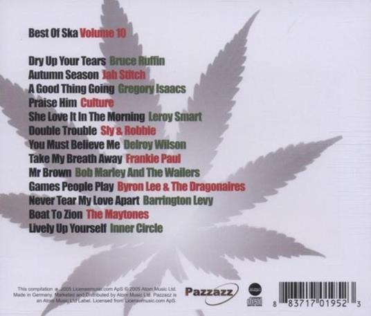 Best Of Ska Vol. 10 - CD Audio - 2