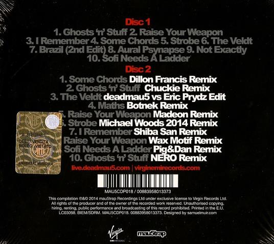 5 Years of Mau5 - CD Audio di Deadmau5 - 2