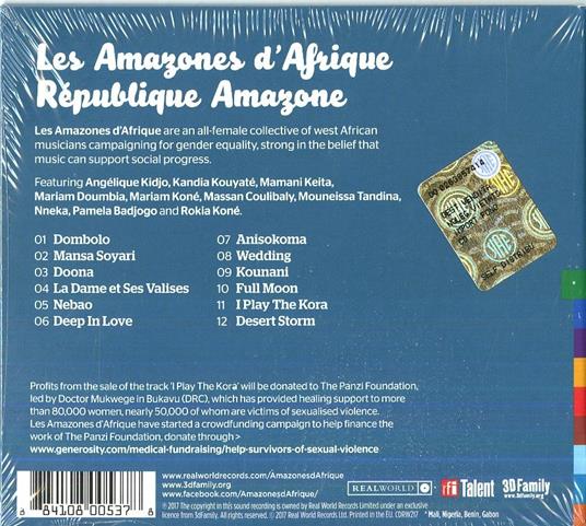 République Amazone - CD Audio di Les Amazones d'Afrique - 2