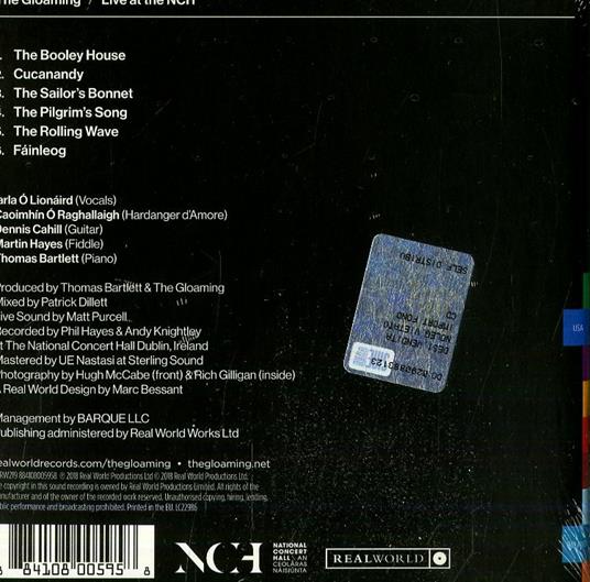 Live at the NCH - CD Audio di Gloaming - 2
