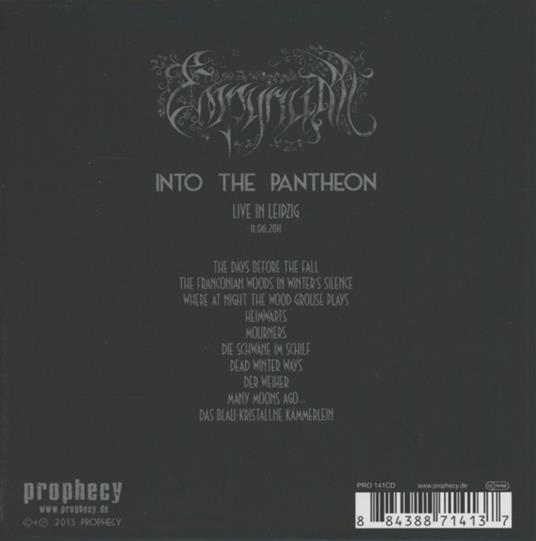 Into the Pantheon - CD Audio di Empyrium - 2