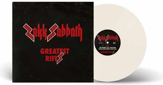 Greatest Riffs (White Vinyl) - Vinile LP di Zakk Sabbath