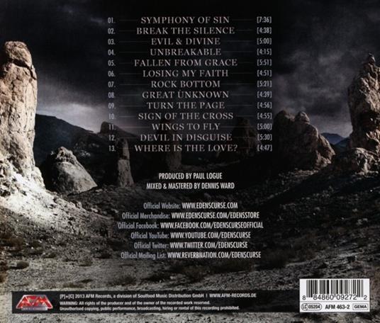 Symphony of Sin - CD Audio di Eden's Curse - 2