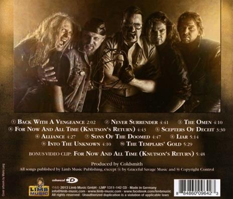 Back with a Vengeance - CD Audio di Masters of Disguise - 2