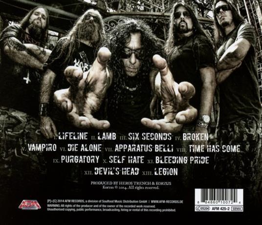 Legion - CD Audio di Korzus - 2