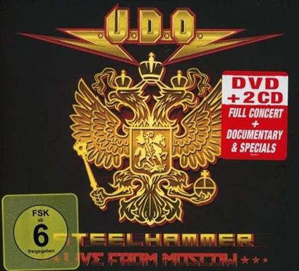 Steelhammer. Live from Moscow - CD Audio + DVD di UDO