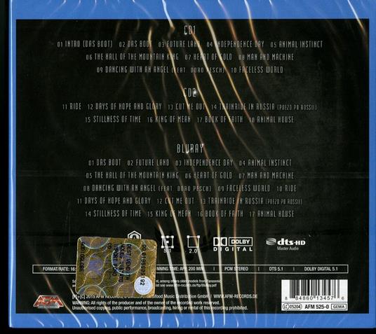 Heavy Metal Night (Digipack) - CD Audio + Blu-ray di UDO - 2