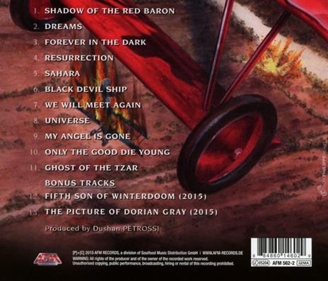 Shadow of the Red Baron - CD Audio di Iron Mask - 2