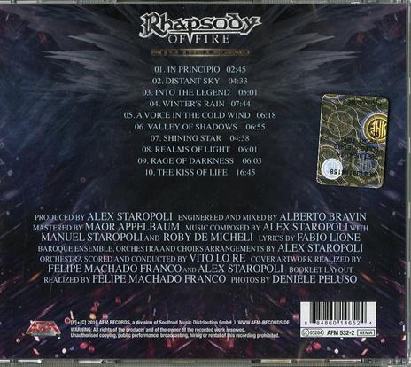 Into the Legend - CD Audio di Rhapsody of Fire - 2