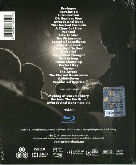 A New Dawn (Blu-ray) - Blu-ray di RPWL - 2