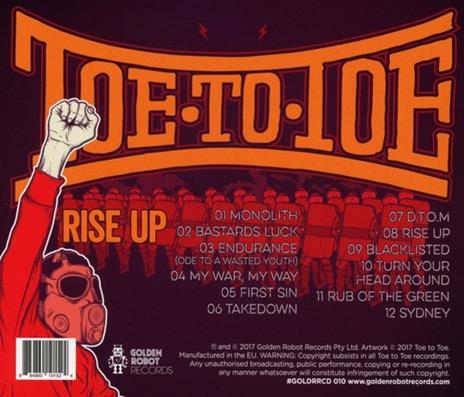Rise Up - CD Audio di Toe to Toe - 2