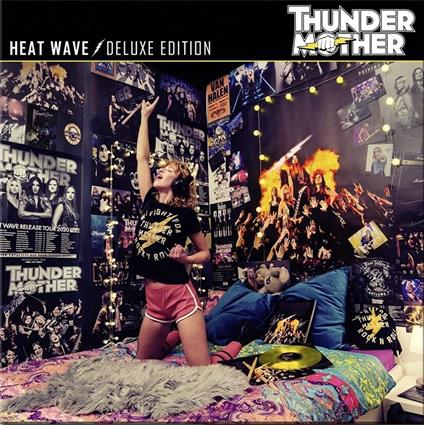 Heat Wave (Deluxe Edition: Neon Orange Coloured Vinyl) - Vinile LP di Thundermother