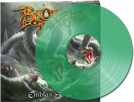 Emblas Saga - Clear Green Edition - Vinile LP di Brothers of Metal