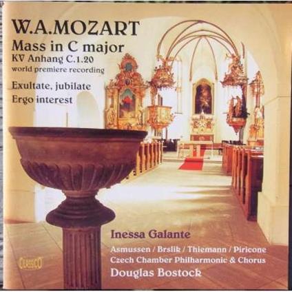 Mass In C Major - CD Audio di Wolfgang Amadeus Mozart,Czech Chamber Philharmonic Orchestra
