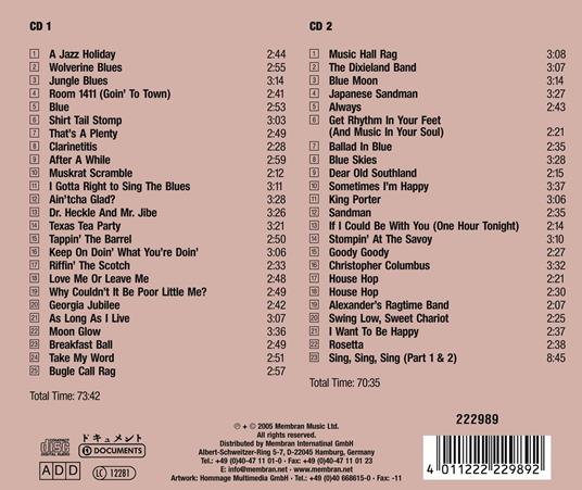 Classic Jazz Archive - CD Audio di Benny Goodman - 2