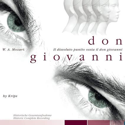 Don Giovanni - CD Audio di Wolfgang Amadeus Mozart,Josef Krips,Lisa Della Casa,Cesare Siepi,Anton Dermota,Wiener Philharmoniker
