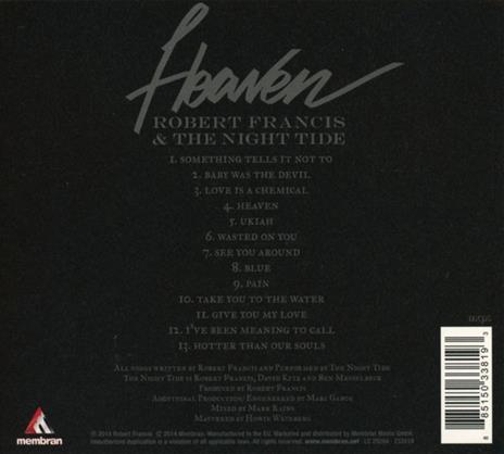 Heaven - CD Audio di Robert Francis - 2
