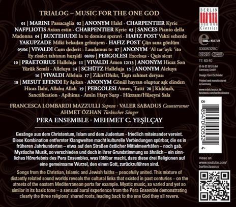 Trialog-Music for The - CD Audio di Pera Ensemble - 2