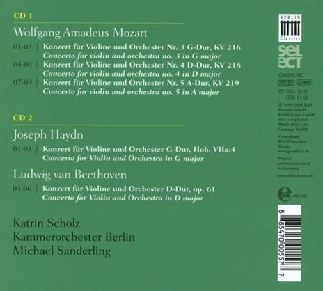 Classical Violin - CD Audio di Katrin Scholz - 2