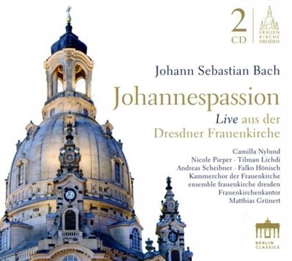 La Passione secondo Giovanni - CD Audio di Johann Sebastian Bach,Matthias Grünert
