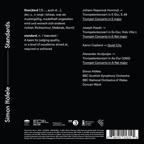 Standards - CD Audio di Simon Höfele - 2