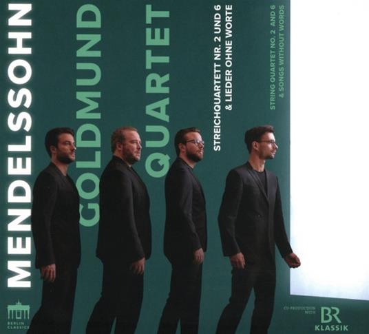 Mendelssohn - CD Audio di Felix Mendelssohn-Bartholdy,Goldmund Quartet