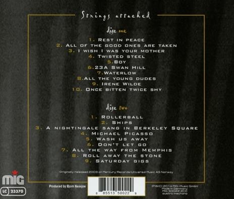 Strings Attached - CD Audio di Ian Hunter - 2