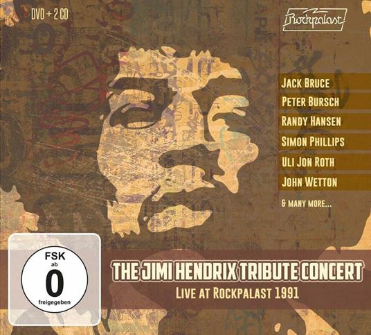 The Jimi Hendrix Tribute Concert 1991 - CD Audio + DVD