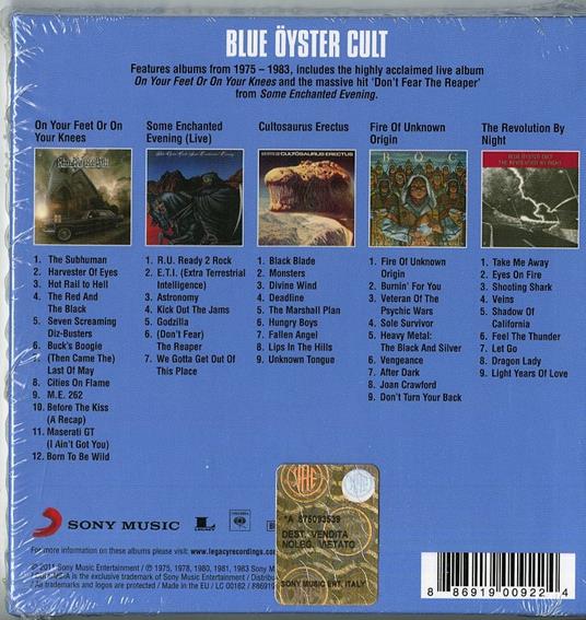 Original Album Classics - CD Audio di Blue Öyster Cult - 2