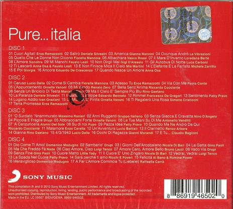 Pure...Italia - CD Audio - 2