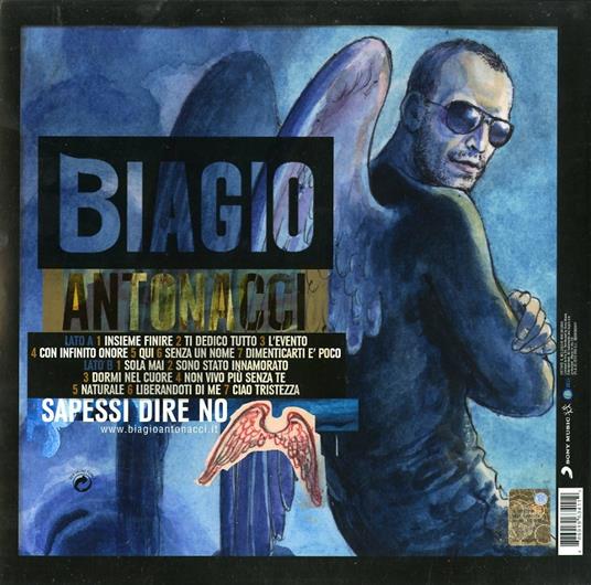Sapessi dire no - Vinile LP di Biagio Antonacci - 2