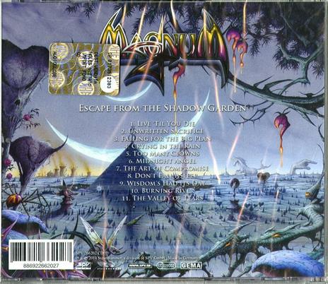 Escape from the Shadow Garden - CD Audio di Magnum - 2