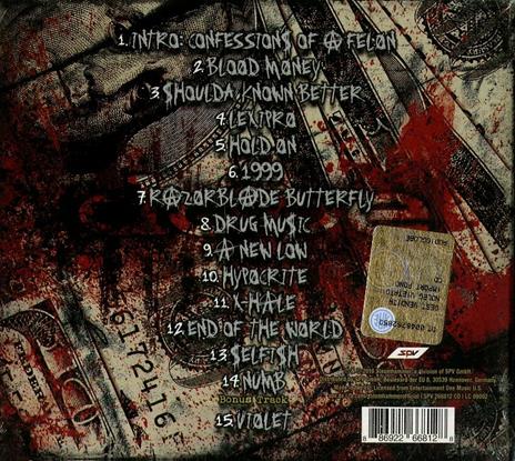 Blood Money Part 1 - CD Audio di Dope - 2