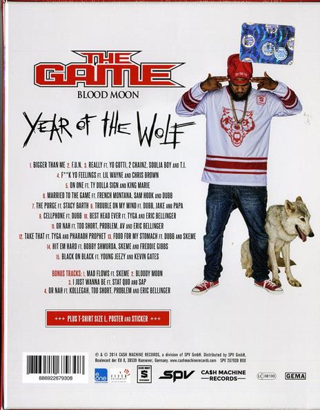 Blood Moon. Year of the Wolf - CD Audio di The Game - 2