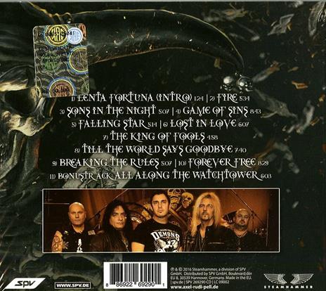 Game of Sins (Digipack Limited Edition) - CD Audio di Axel Rudi Pell - 2