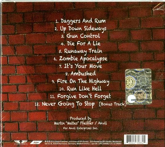 Anvil Is Anvil (Limited Edition) - CD Audio di Anvil - 2