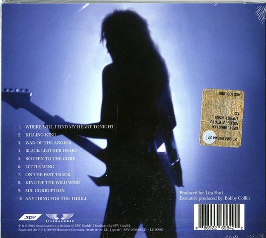 Time Capsule (Digipack) - CD Audio di Lita Ford - 2