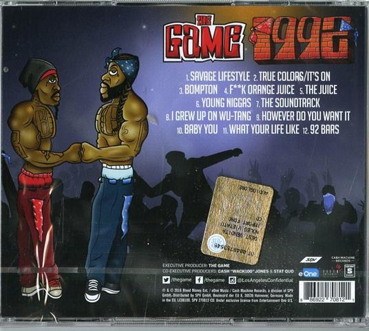 1992 - CD Audio di The Game - 2