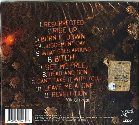 Burn it Down (Digipack Limited Edition) - CD Audio di Dead Daisies - 2