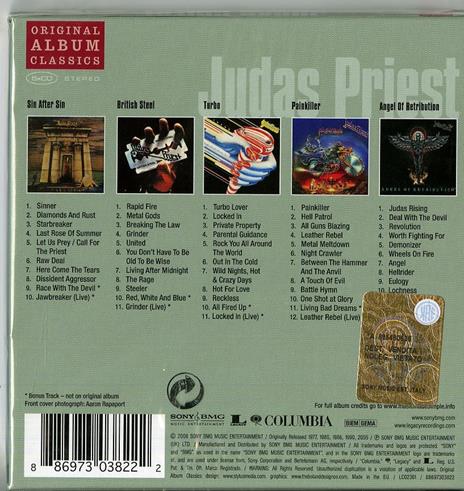 Original Album Classics - CD Audio di Judas Priest - 2
