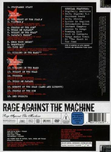 Rage Against The Machine. Rage Against The Machine (DVD) - DVD di Rage Against the Machine - 2