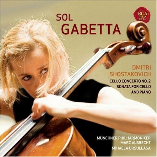 Concerto per violoncello n.2 - Sonata per violoncello op.40 - CD Audio di Dmitri Shostakovich,Münchner Philharmoniker,Sol Gabetta,Marc Albrecht,Mihaela Ursuleasa