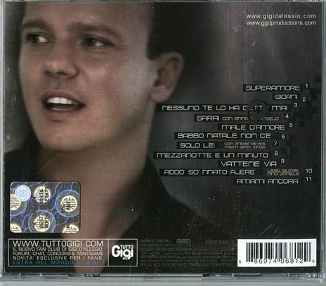 Questo sono io - CD Audio di Gigi D'Alessio - 2